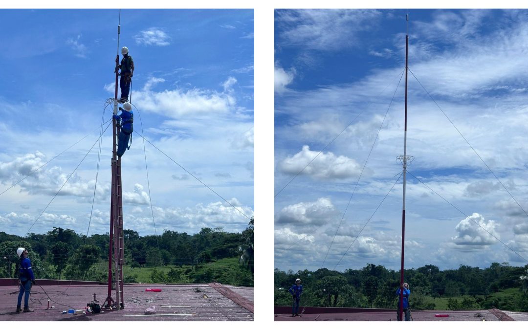Mantenimiento Integral de Torres Pararrayos – Torres JASEC