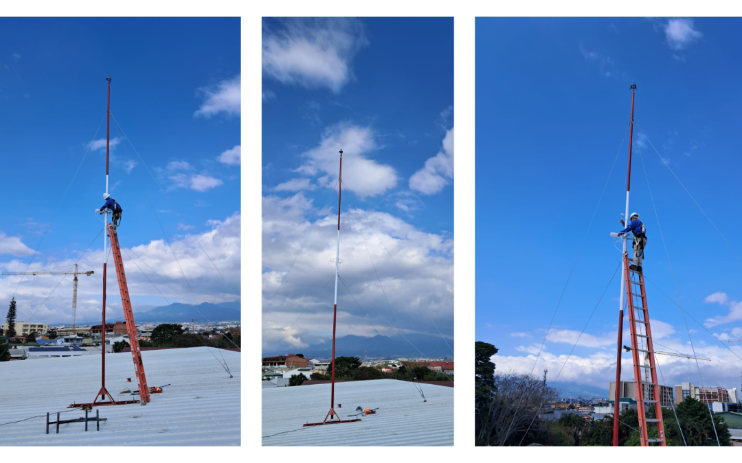 Pararrayos en edificios Mantenimiento correctivo profesional por Ampere