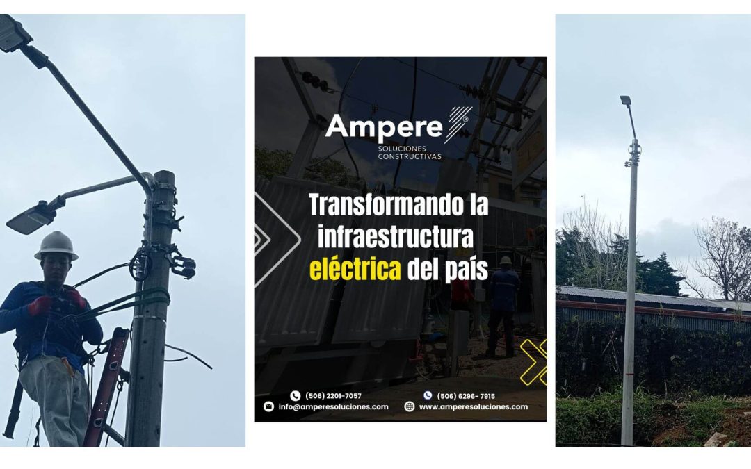 Luminarias en Postes de Concreto La Ingeniería de Ampere para una Iluminación Pública Segura y Eficiente