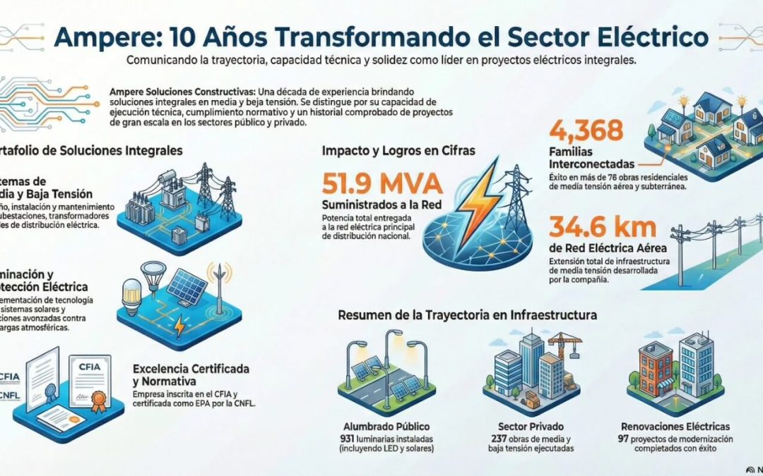 10 Años Transformando el Sector Eléctrico en Costa Rica: ¿Por qué la Experiencia es tu Mejor Garantía?